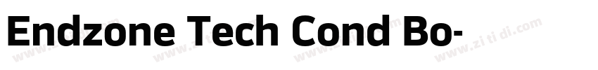 Endzone Tech Cond Bo字体转换 Endzone Tech Cond Bo字体转换